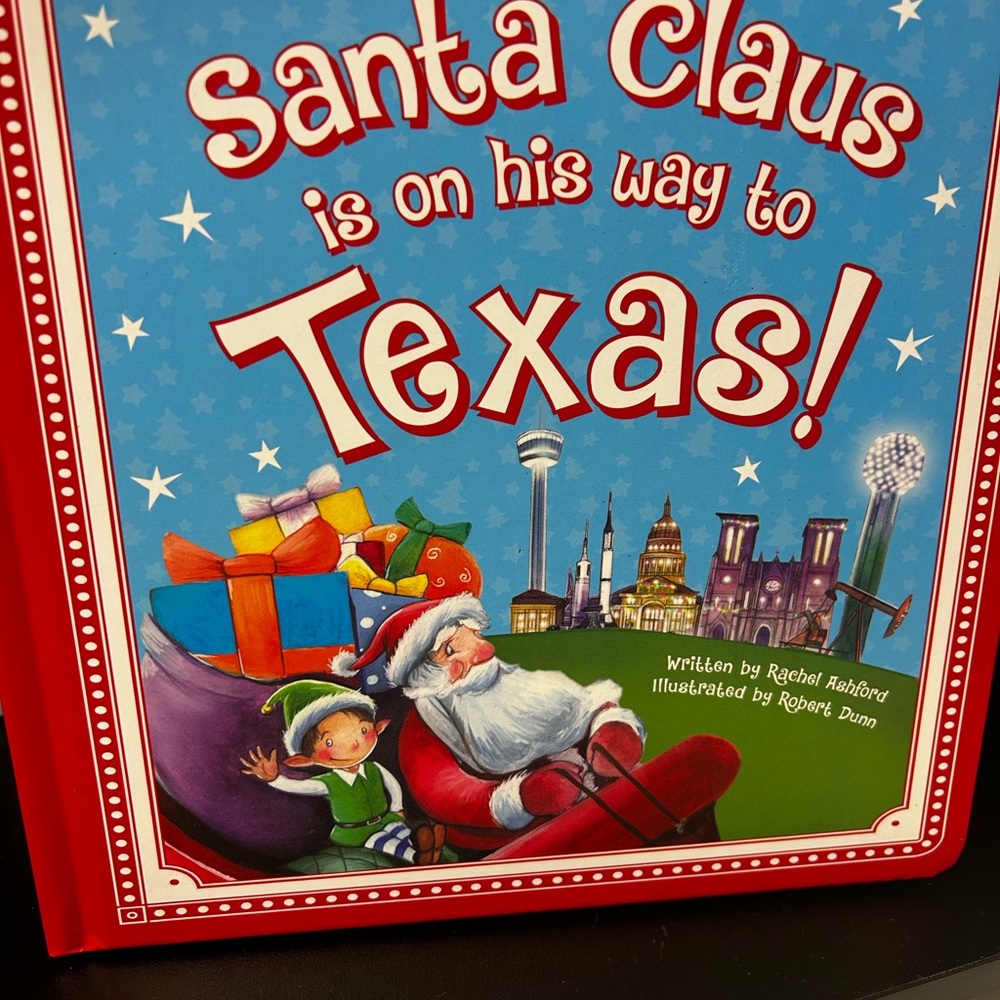 Santa Claus is on his way to Texas Book